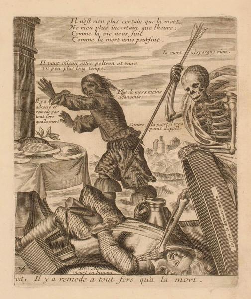 Livre des Proverbes (1er livre) : Il y a remède a tout sors qu'a la mort