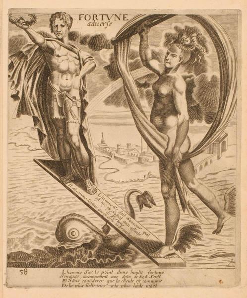 Livre des Proverbes (1er livre) : FORTVNE aduerse