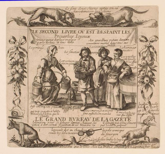 Livre des Proverbes (2e livre) : Frontispice