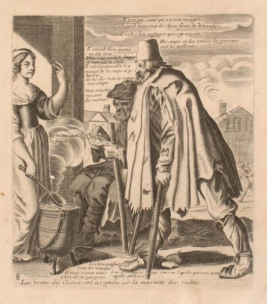 Livre des Proverbes (3e livre) : Les rentes des Gueux sont assignées sur la marmite des riches
