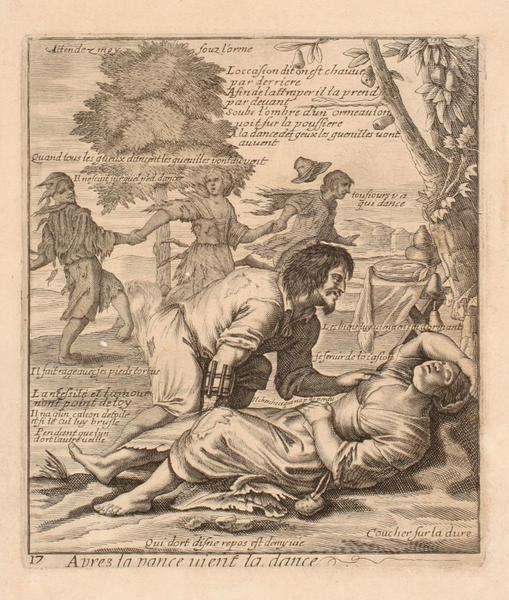 Livre des Proverbes (3e livre) : Apres la pance uient la dance