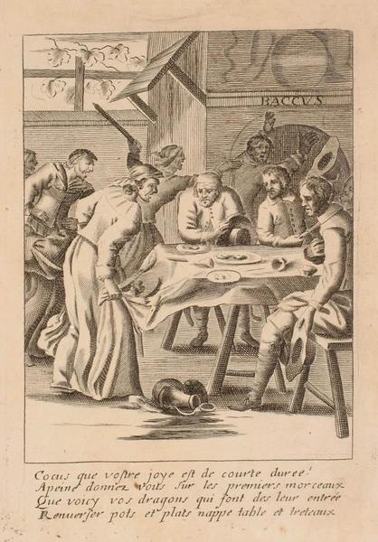 Livre des Proverbes : Cocus que vostre joye est de courte duree !