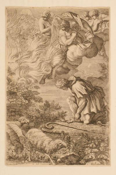 Moïse devant le buisson ardent