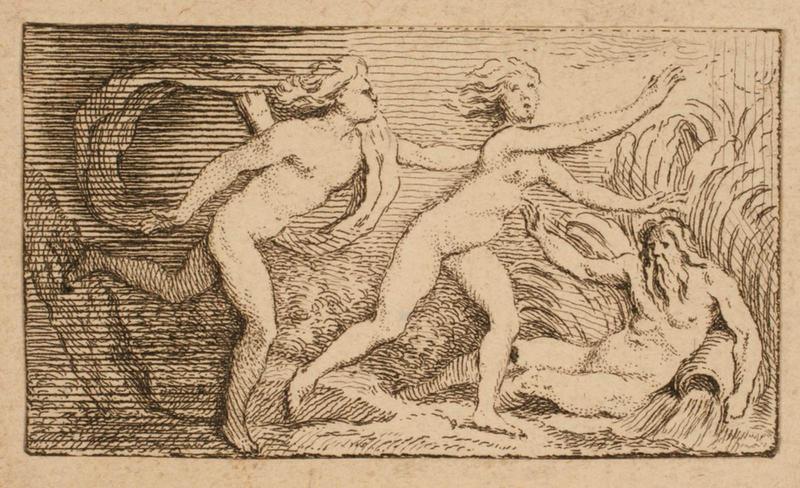 Nymphe poursuivie par Eole