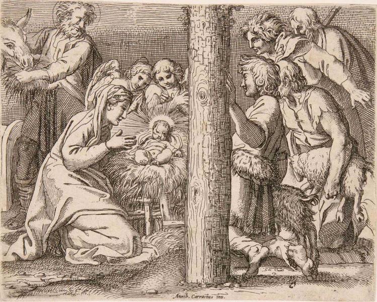 L'adoration des bergers