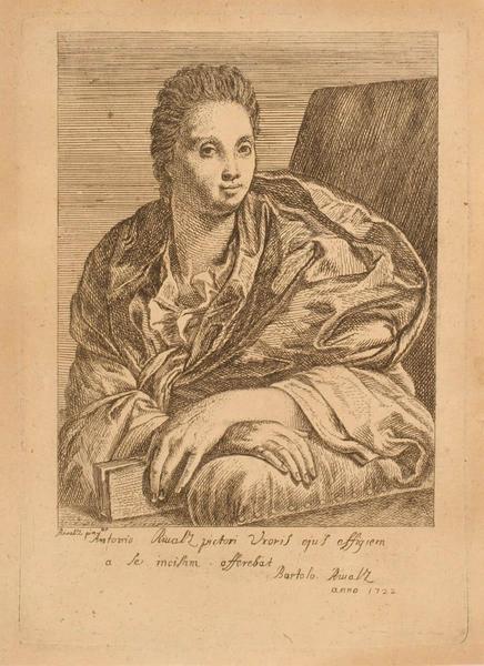 Portrait de l'épouse d'Antoine Rivaltz