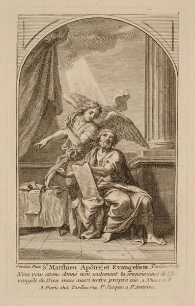 Les évangélistes : Saint Matthieu
