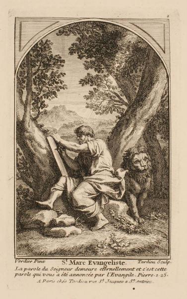 Les évangélistes : Saint Marc