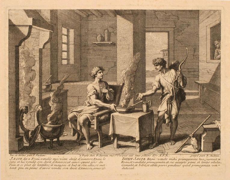 L'Histoire de Jacob : Le plat de lentilles