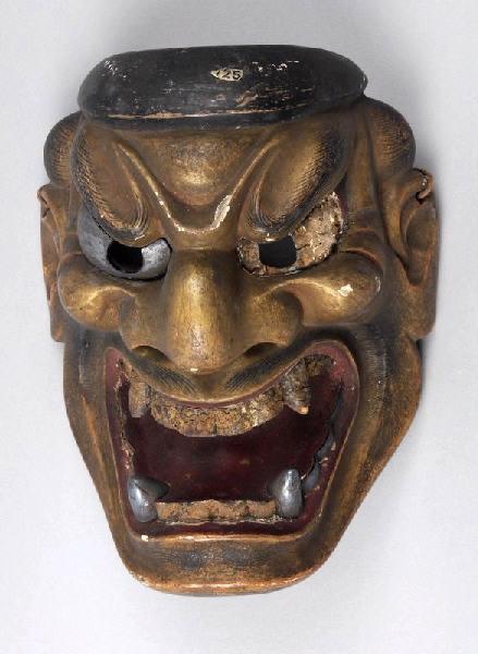 Masque de nô : Diable (?)