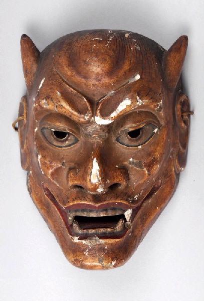 Masque de nô : Diable Oni