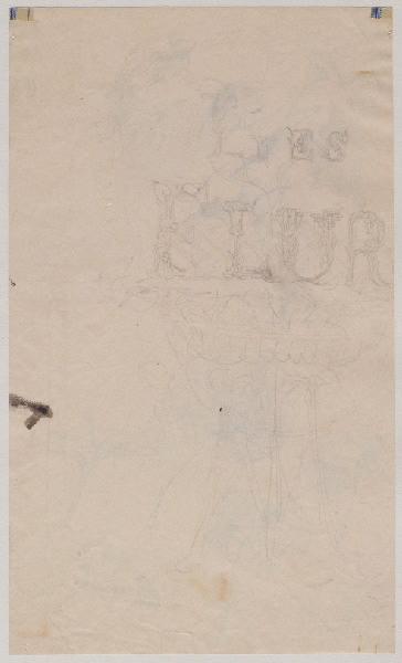 Lettres de titre des Fleurs animées
