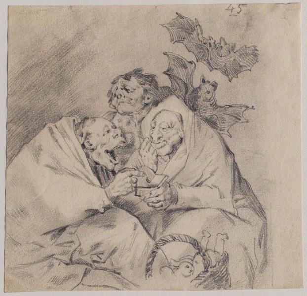 Les Caprices de Goya (n°45) : Il y a beaucoup à sucer
