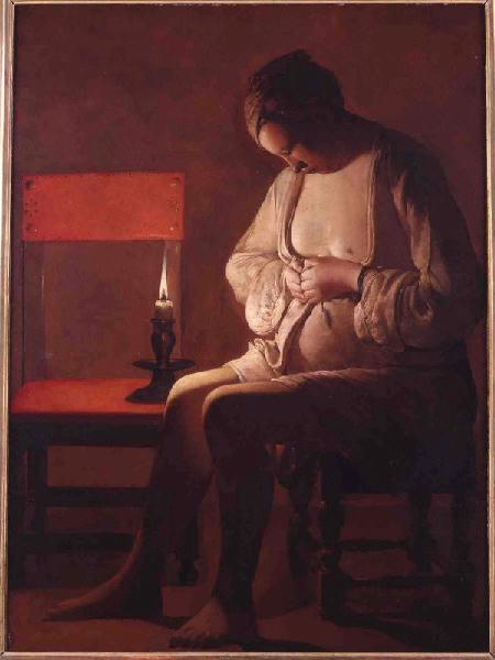 La Femme à la puce (titre de l'inventaire)