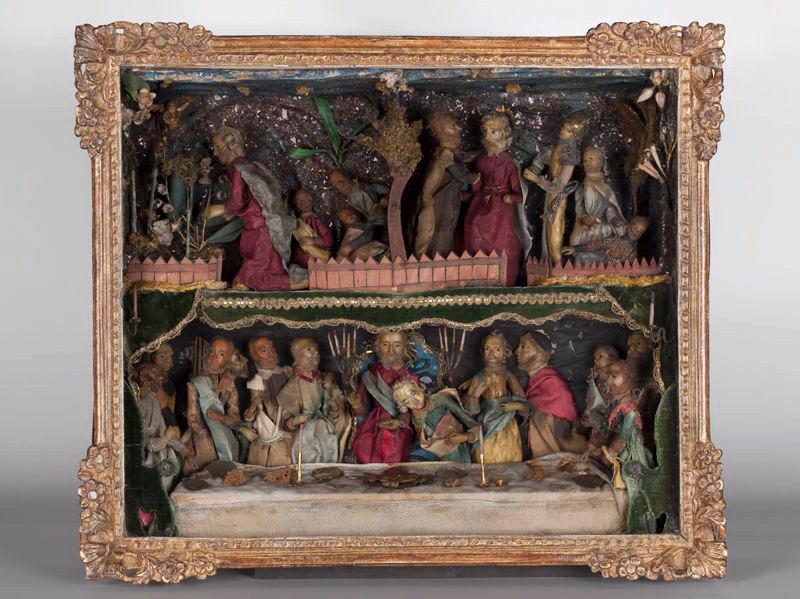 La Cène, le Jardin des Oliviers et l'arrestation du Christ (titre d'usage) ; La Cène (titre de l'inventaire)