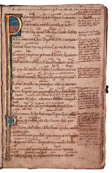 La Nancéide (manuscrit du poème de Pierre de Blarru)