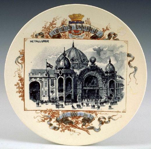 Exposition Universelle de 1900 (1) : le pavillon de la métallurgie (Série décorative)