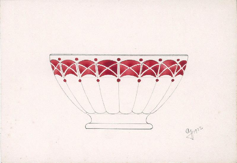 Projet de décor pour un bol