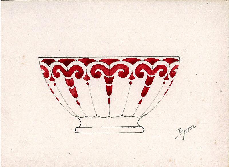 Projet de décor pour un bol