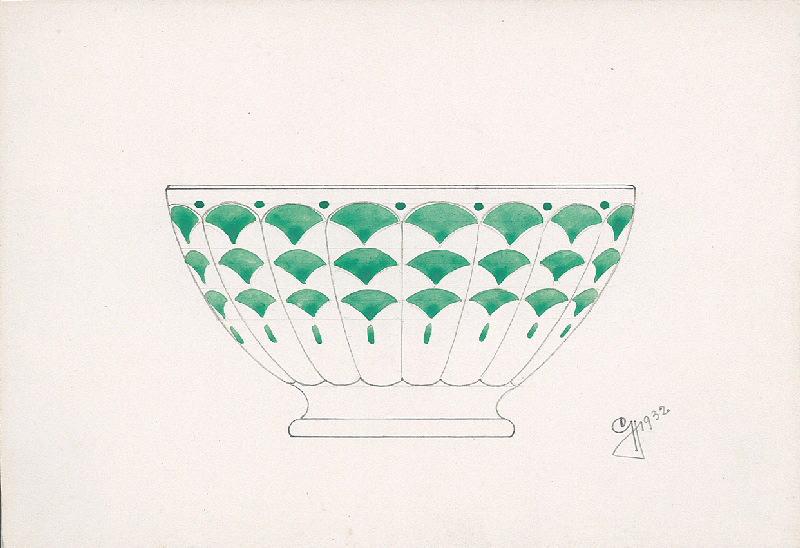 Projet de décor pour un bol