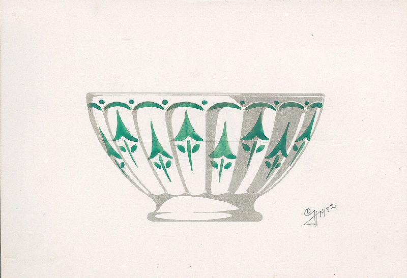 Projet de décor pour un bol