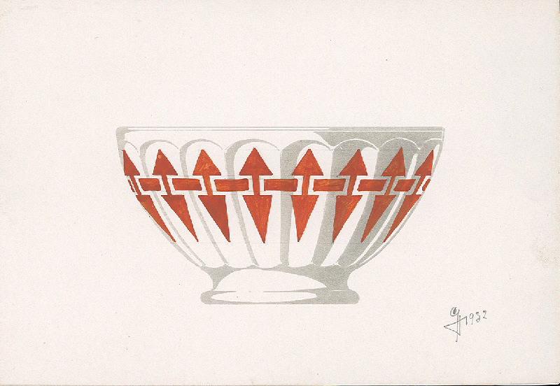 Projet de décor pour un bol