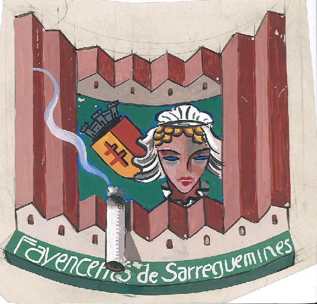 Projet de décor pour un cendrier