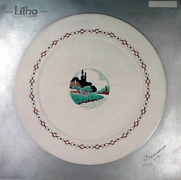 Projet de décor pour une assiette