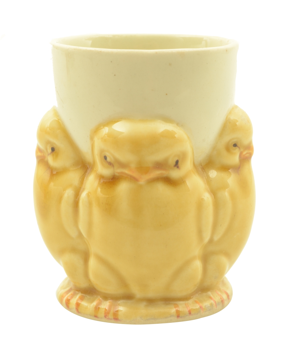 Coquetier 4 poussins (Titre)