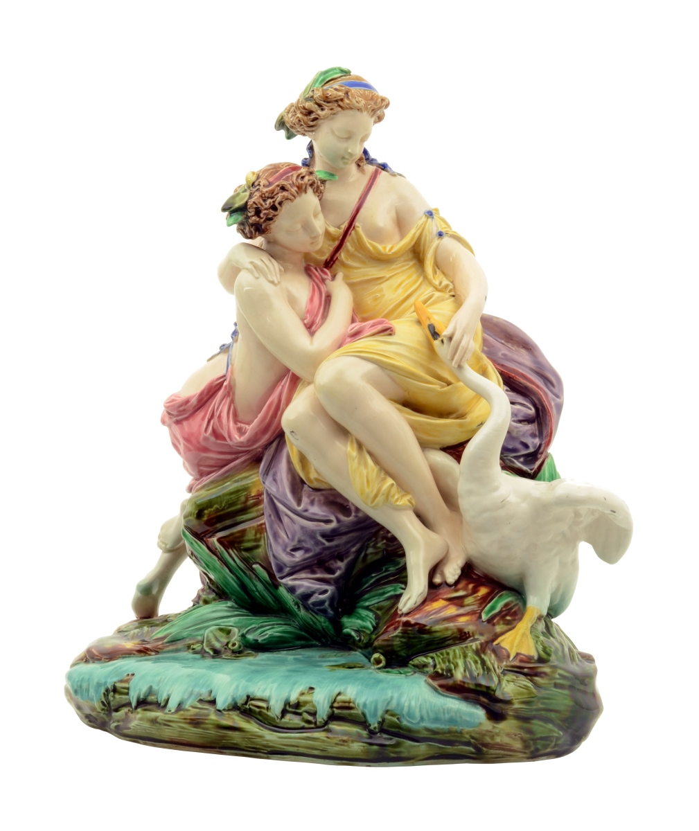 Léda et le cygne (Titre)