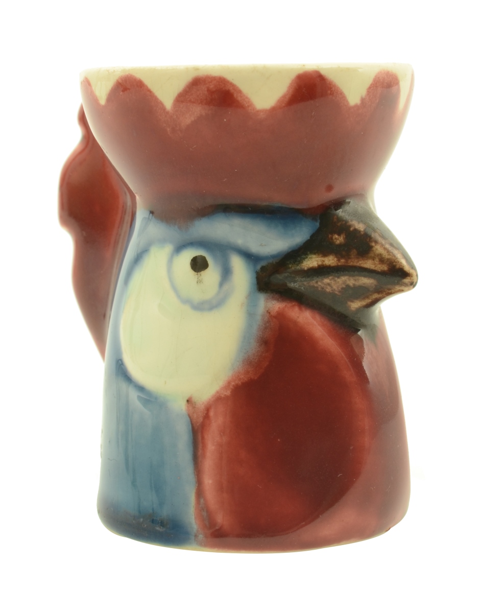 Coquetier Coq tête (Titre)