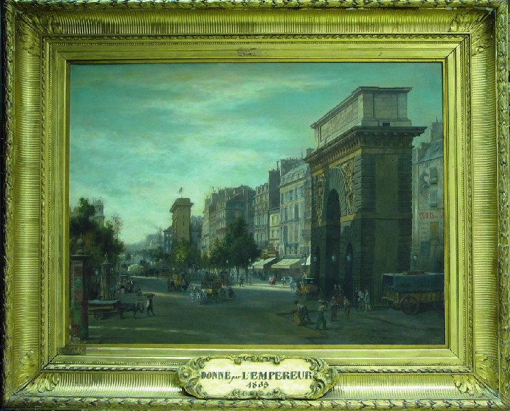 La Porte Saint-Martin et le boulevard Saint-Denis