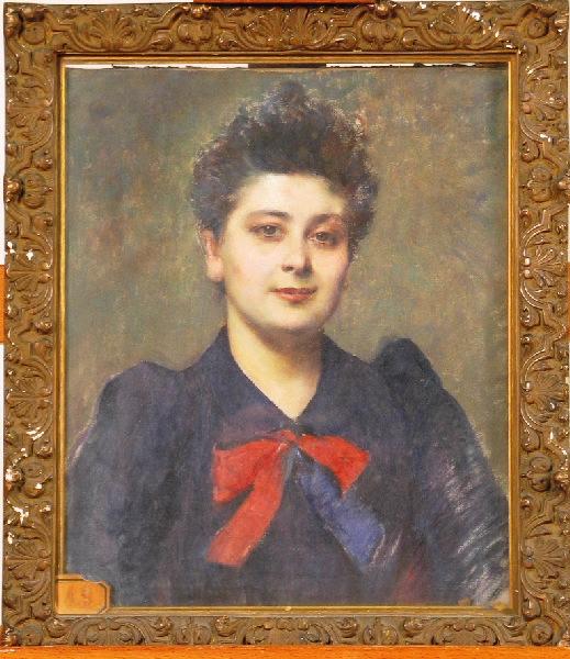 Portrait de Madame Cauvin ; Antoinette Cauvin dite la Citoyenne Sorgue