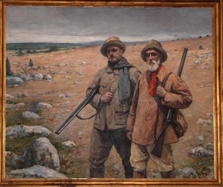 Les Chasseurs sur le Causse (Mr Broussy et Mr Fraysse)