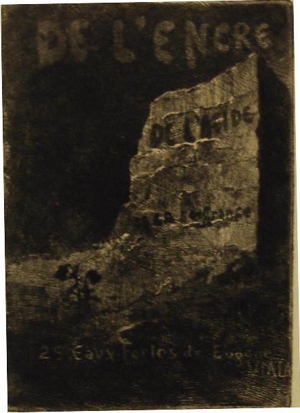 De l'Encre, de l'Acide, de la Souffrance : Frontispice