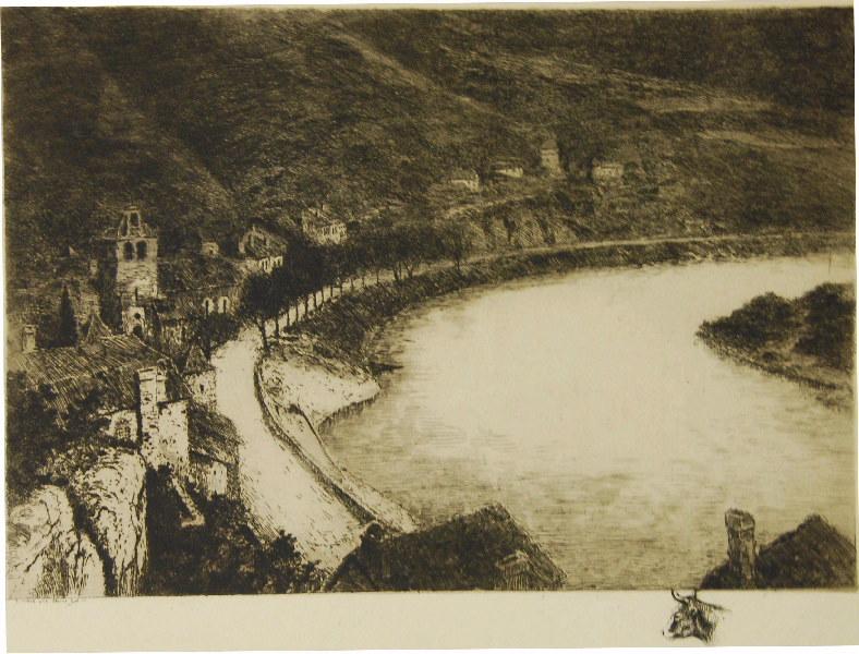 Le Fleuve Lot ; Le Village maritime