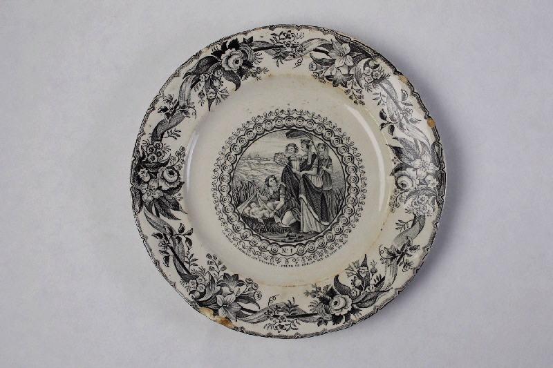 Vie de Moïse (n°1) - La fille de Pharaon, roi d'Egypte, trouve un enfant sur les bords du Nil