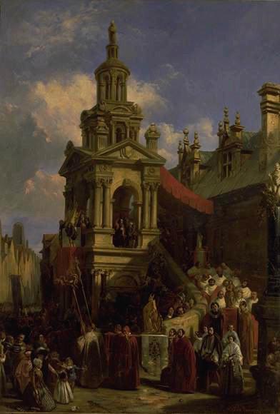 La procession de la gargouille