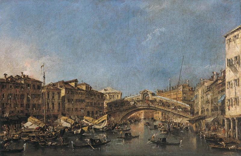Le Pont du Rialto à Venise