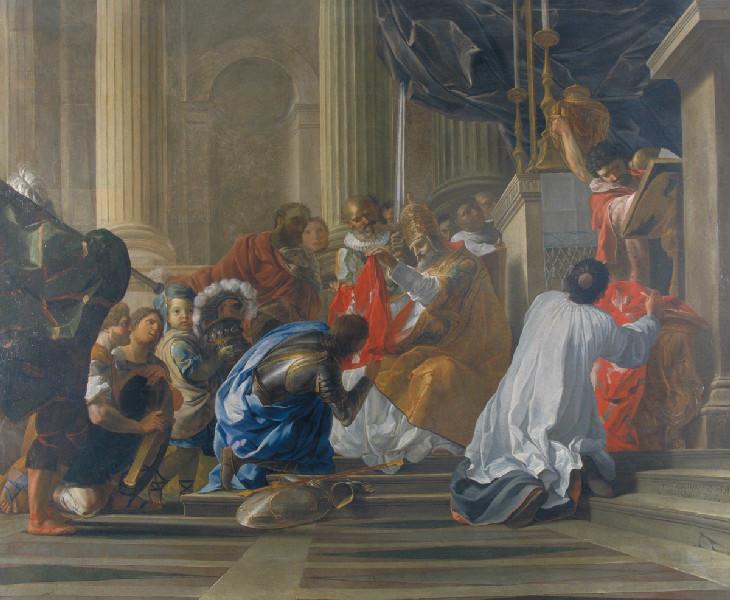 Raymond de saint Gilles prenant la croix