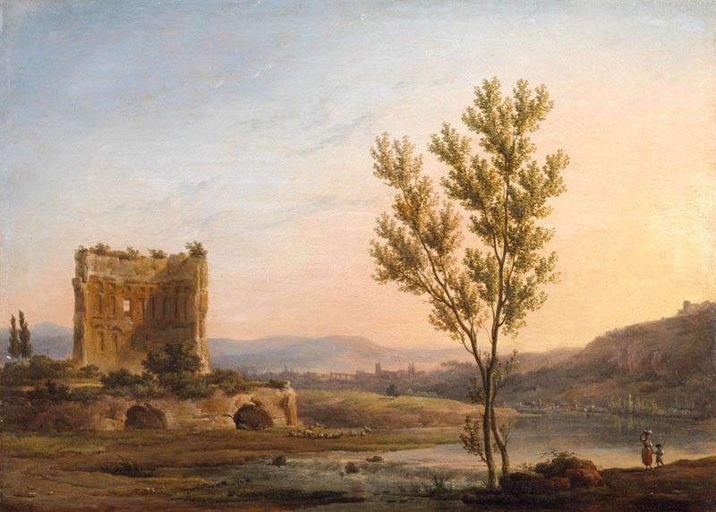 Vue des environs de Rome