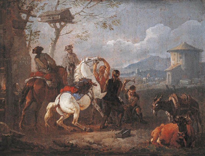 Le maréchal-ferrant