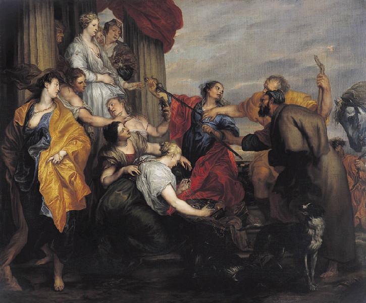 Achille reconnu par Ulysse à la cour de Lycomède