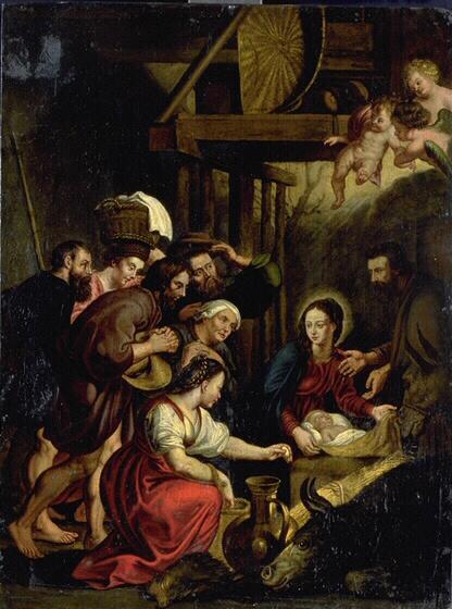 Adoration des bergers