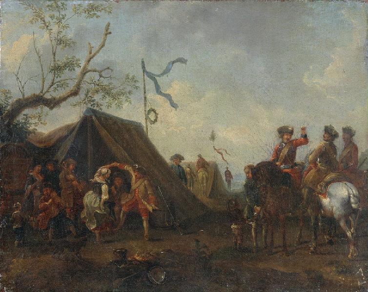 Scène militaire