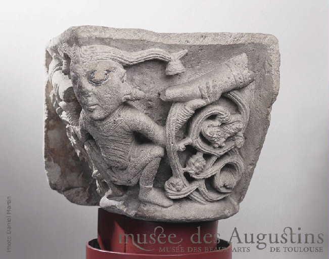 Le souffleur [cloître Saint-Etienne]