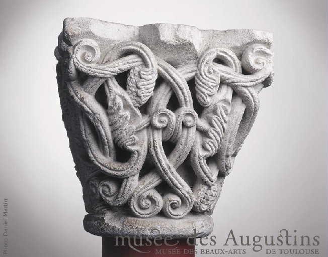 Lianes et feuillages enroulés [abbaye de Saint-Sernin, Toulouse]