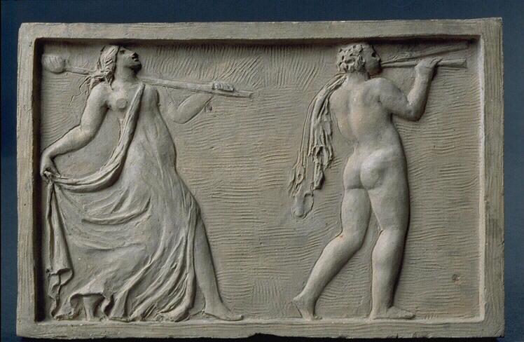 Bacchanale au joueur de flûte