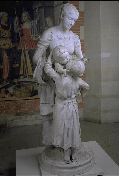 A la porte de l'école