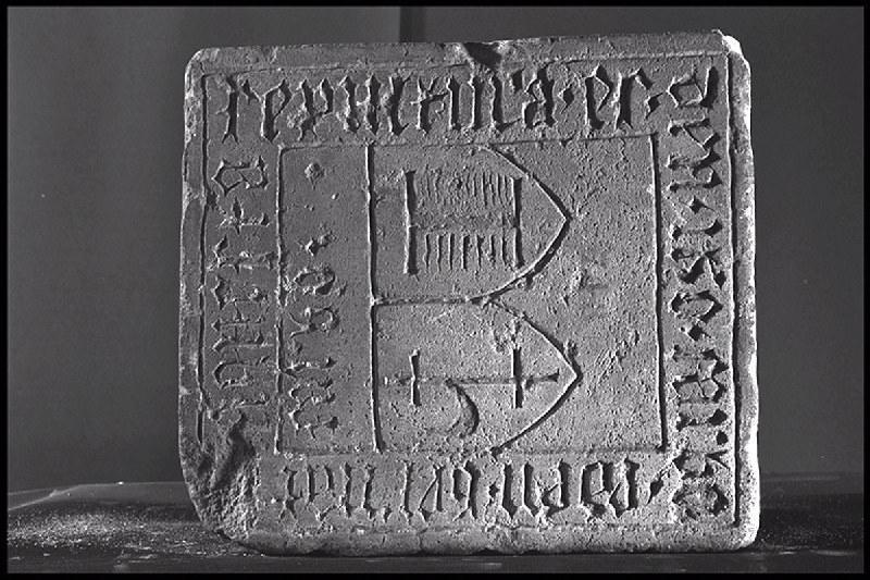 Epitaphe de Ihoannes et de Bernat Carbo (Jean et Bernard Carbo.)